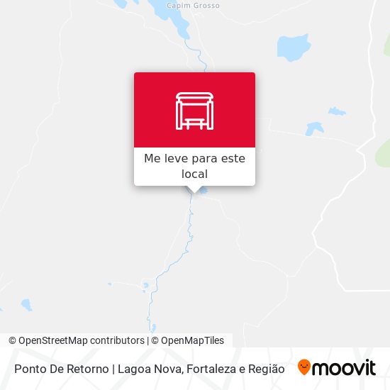 Ponto De Retorno | Lagoa Nova mapa