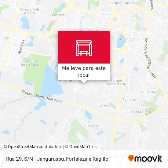 Rua 29, S/N - Jangurussu mapa