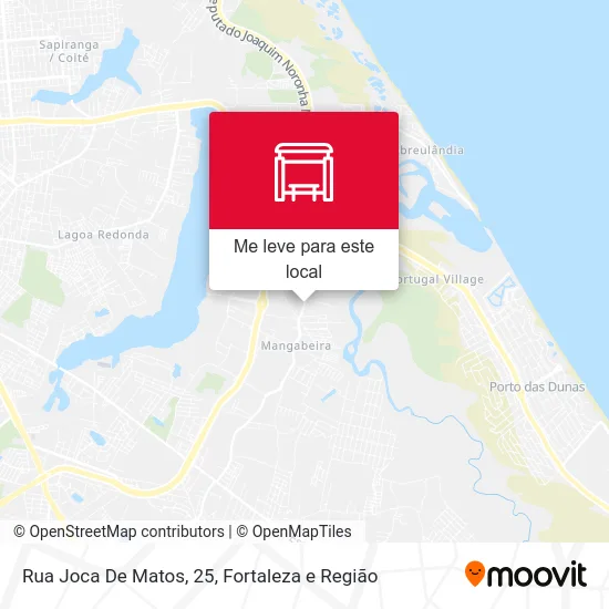 Rua Joca De Matos, 25 mapa