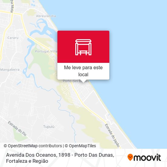 Avenida Dos Oceanos, 1898 - Porto Das Dunas mapa