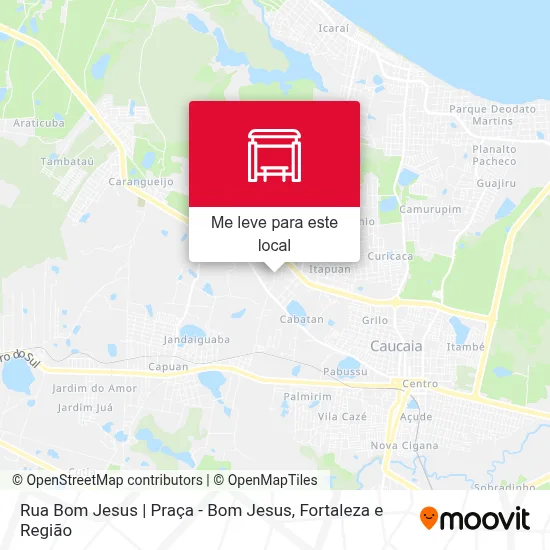 Rua Bom Jesus | Praça - Bom Jesus mapa