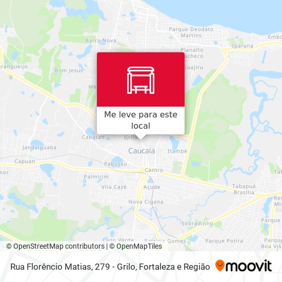 Rua Florêncio Matias, 279 - Grilo mapa