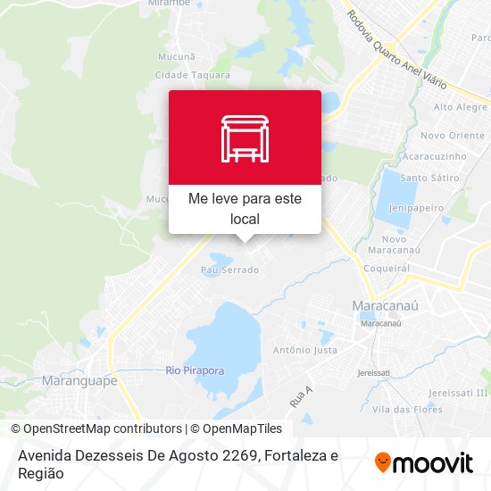 Avenida Dezesseis De Agosto 2269 mapa