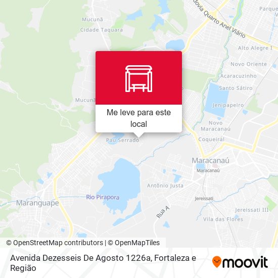 Avenida Dezesseis De Agosto 1226a mapa