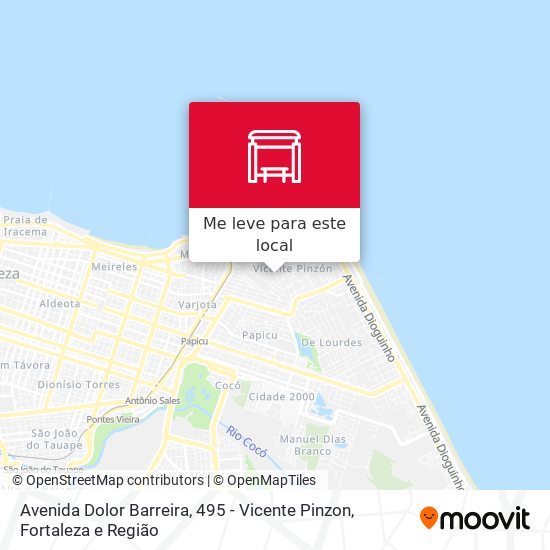 Avenida Dolor Barreira, 495 - Vicente Pinzon mapa