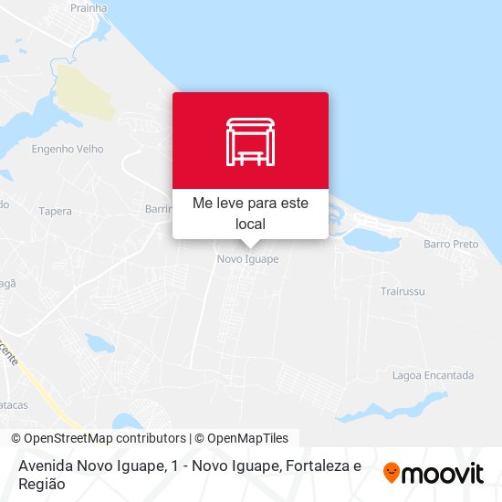 Avenida Novo Iguape, 1 - Novo Iguape mapa