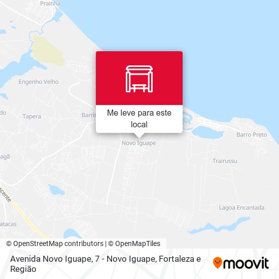 Avenida Novo Iguape, 7 - Novo Iguape mapa
