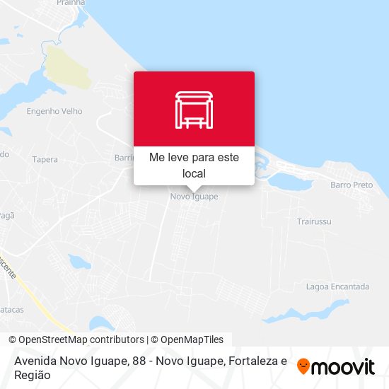 Avenida Novo Iguape, 88 - Novo Iguape mapa