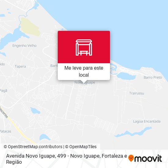 Avenida Novo Iguape, 499 - Novo Iguape mapa