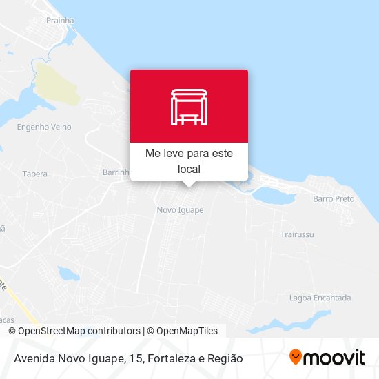 Avenida Novo Iguape, 15 mapa
