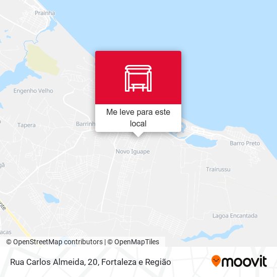 Rua Carlos Almeida, 20 mapa