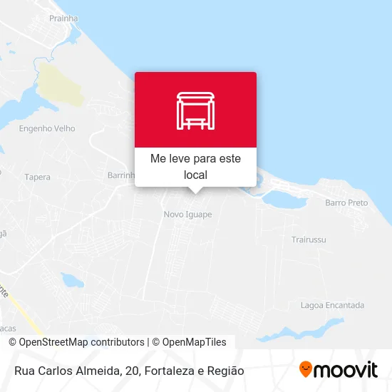 Rua Carlos Almeida, 20 mapa