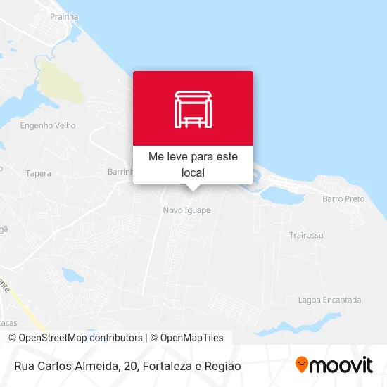 Rua Carlos Almeida, 20 mapa
