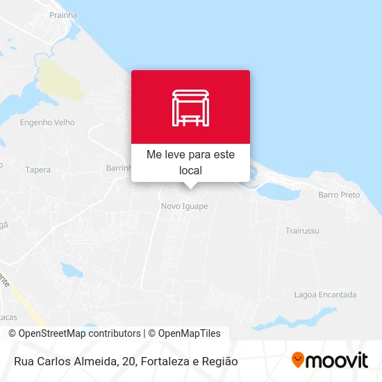 Rua Carlos Almeida, 20 mapa