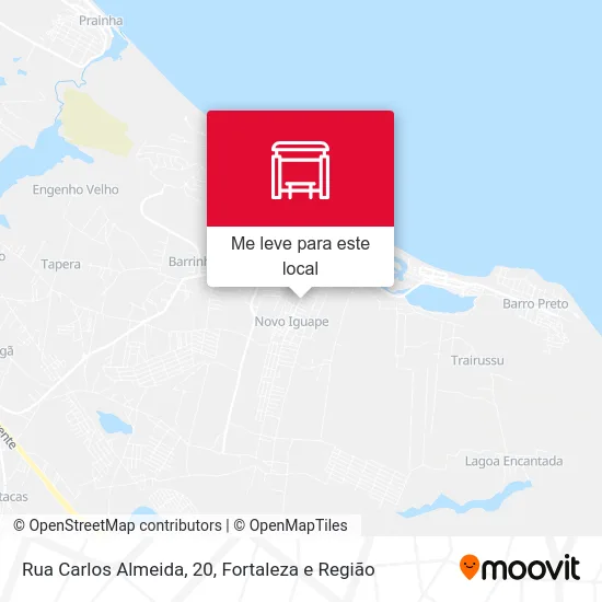 Rua Carlos Almeida, 20 mapa