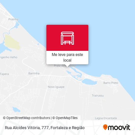 Rua Alcídes Vitória, 777 mapa