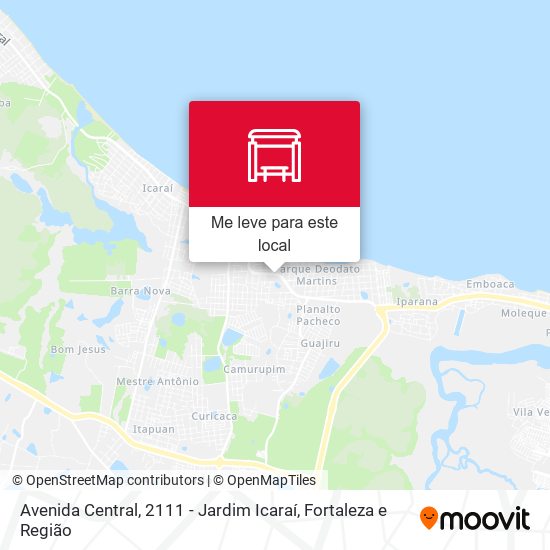 Avenida Central, 2111 - Jardim Icaraí mapa