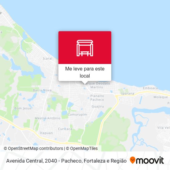 Avenida Central, 2040 - Pacheco mapa
