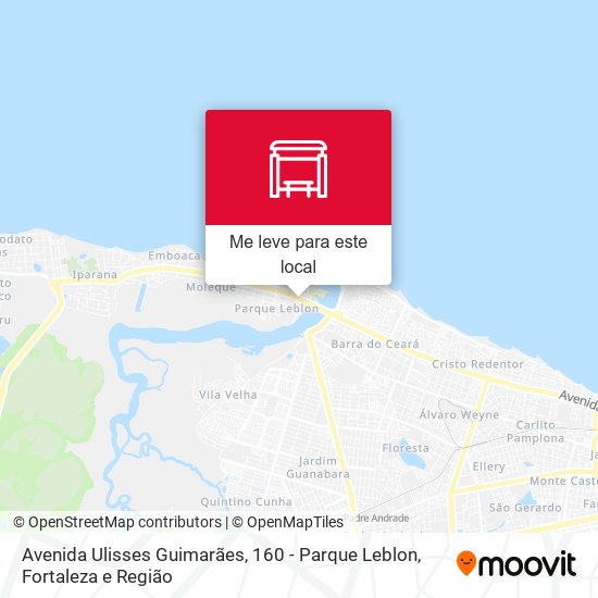 Avenida Ulisses Guimarães, 160 - Parque Leblon mapa