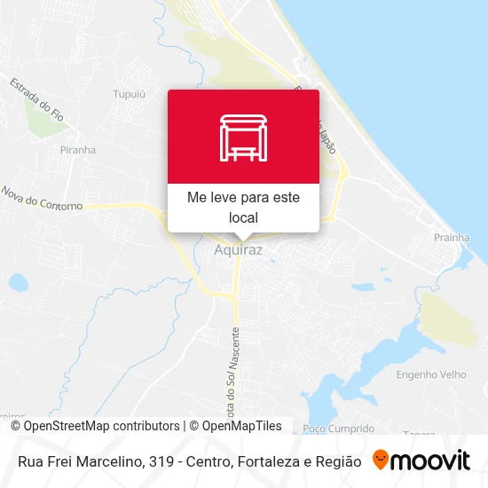 Rua Frei Marcelino, 319 - Centro mapa