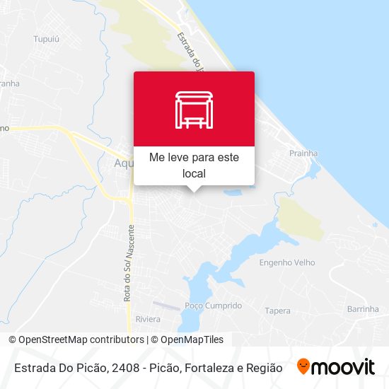 Estrada Do Picão, 2408 - Picão mapa