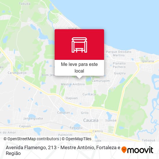 Avenida Flamengo, 213 - Mestre Antônio mapa