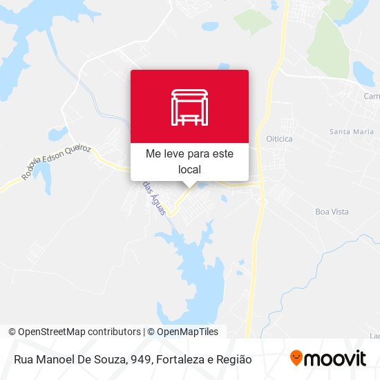 Rua Manoel De Souza, 949 mapa
