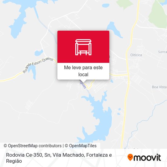 Rodovia Ce-350, Sn, Vila Machado mapa