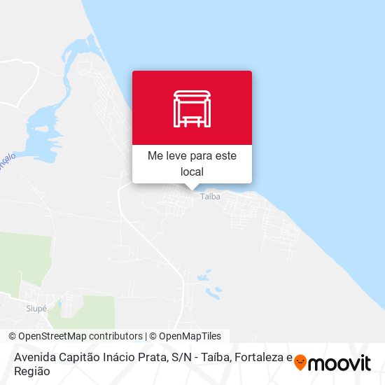 Avenida Capitão Inácio Prata, S / N - Taíba mapa