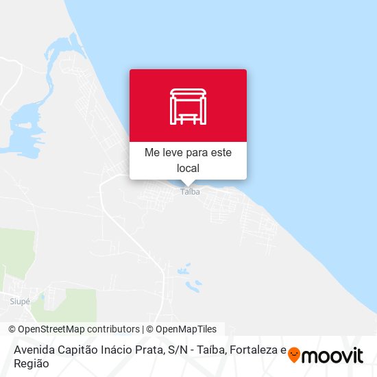 Avenida Capitão Inácio Prata, S / N - Taíba mapa