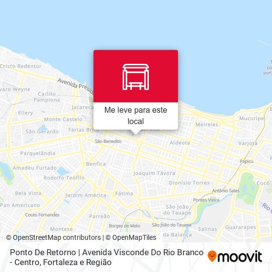 Ponto De Retorno | Avenida Visconde Do Rio Branco - Centro mapa