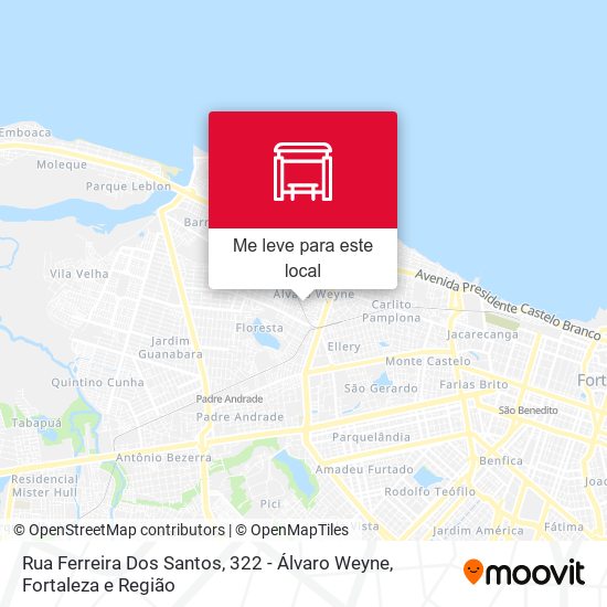 Como chegar até Rua Oriente em Álvaro Weyne de Ônibus ou Metrô?