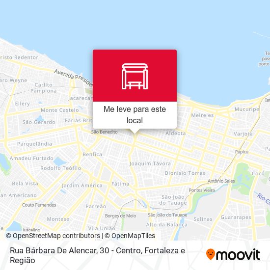 Rua Bárbara De Alencar, 30 - Centro mapa