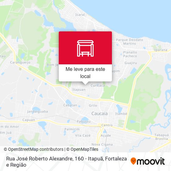 Rua José Roberto Alexandre, 160 - Itapuã mapa