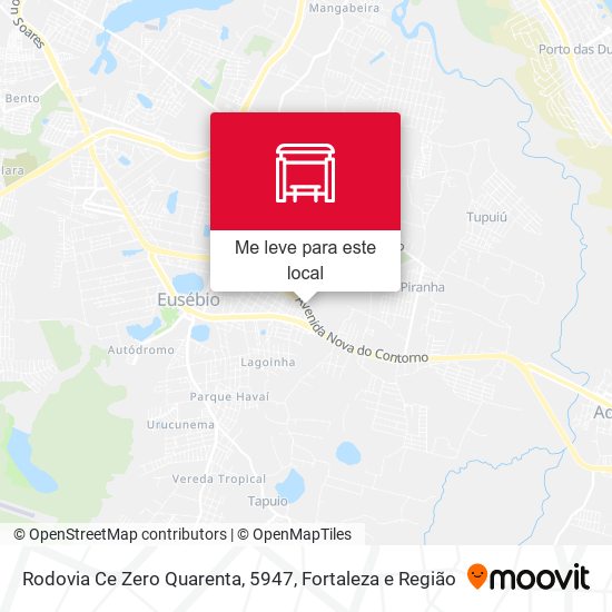Rodovia Ce Zero Quarenta, 5947 mapa