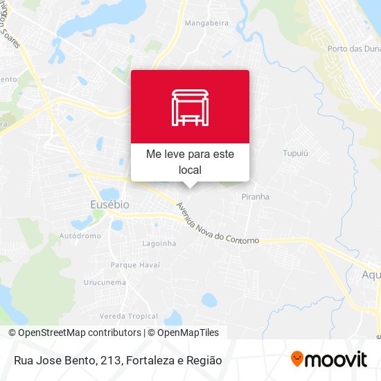 Rua Jose Bento, 213 mapa