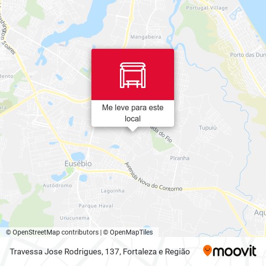 Travessa Jose Rodrigues, 137 mapa