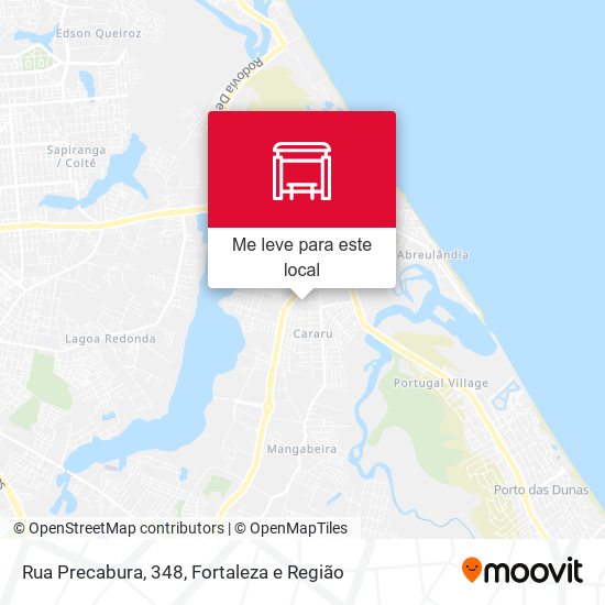 Rua Precabura, 348 mapa