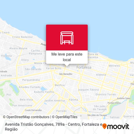 Avenida Tristão Gonçalves, 789a - Centro mapa