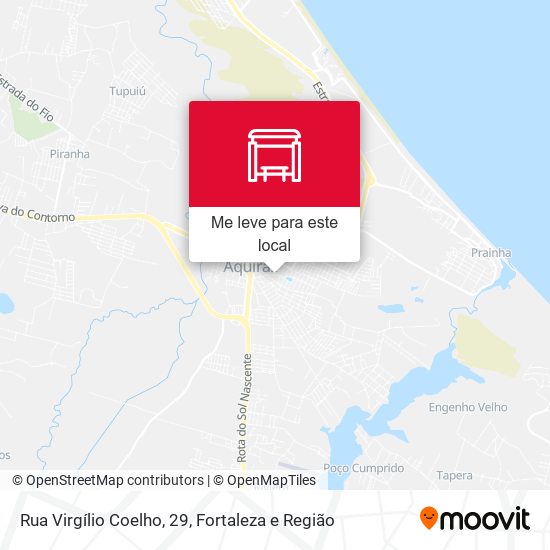 Rua Virgílio Coelho, 29 mapa
