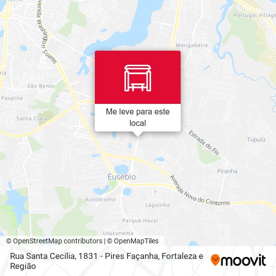 Rua Santa Cecília, 1831 - Pires Façanha mapa