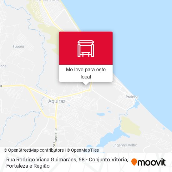 Rua Rodrigo Viana Guimarães, 68 - Conjunto Vitória mapa