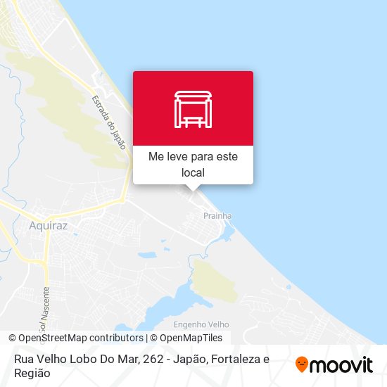 Rua Velho Lobo Do Mar, 262 - Japão mapa