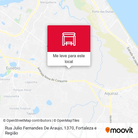 Rua Julio Fernandes De Araujo, 1370 mapa
