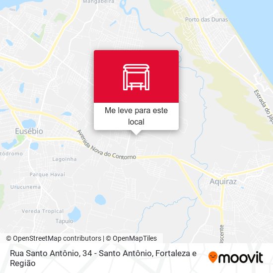 Rua Santo Antônio, 34 - Santo Antônio mapa