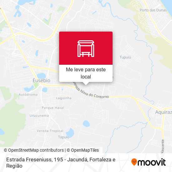 Estrada Freseniuss, 195 - Jacundá mapa