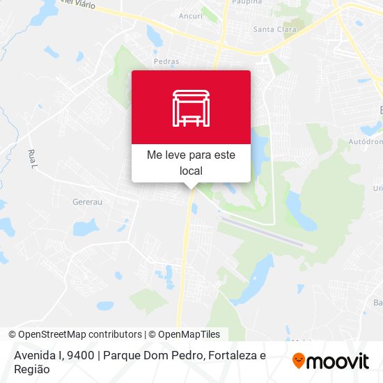 Avenida I, 9400 | Parque Dom Pedro mapa