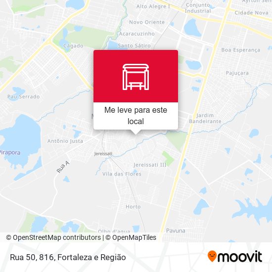 Rua 50, 816 mapa