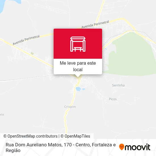 Rua Dom Aureliano Matos, 170 - Centro mapa