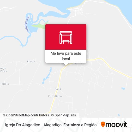 Igreja Do Alagadiço - Alagadiço mapa